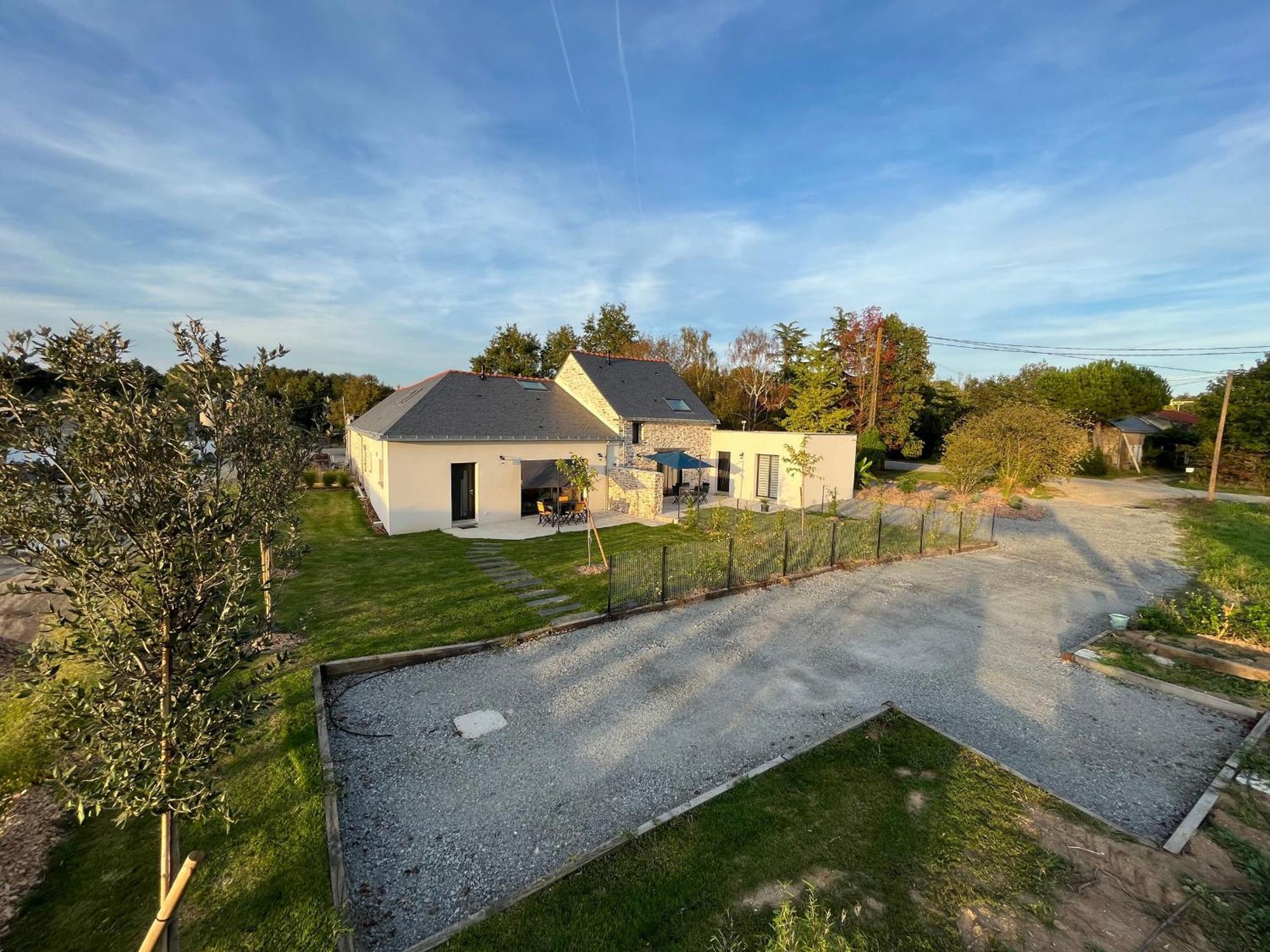 Gite Familial Renove, Proche Canal, Terrasse, Jardin, Et Verger Commun, A 20 Km De Nantes - Fr-1-306-1262 Nort-sur-Erdre  Esterno foto